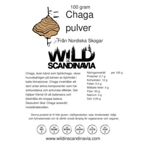 Chaga Pulver (Ekologisk) 100 gram